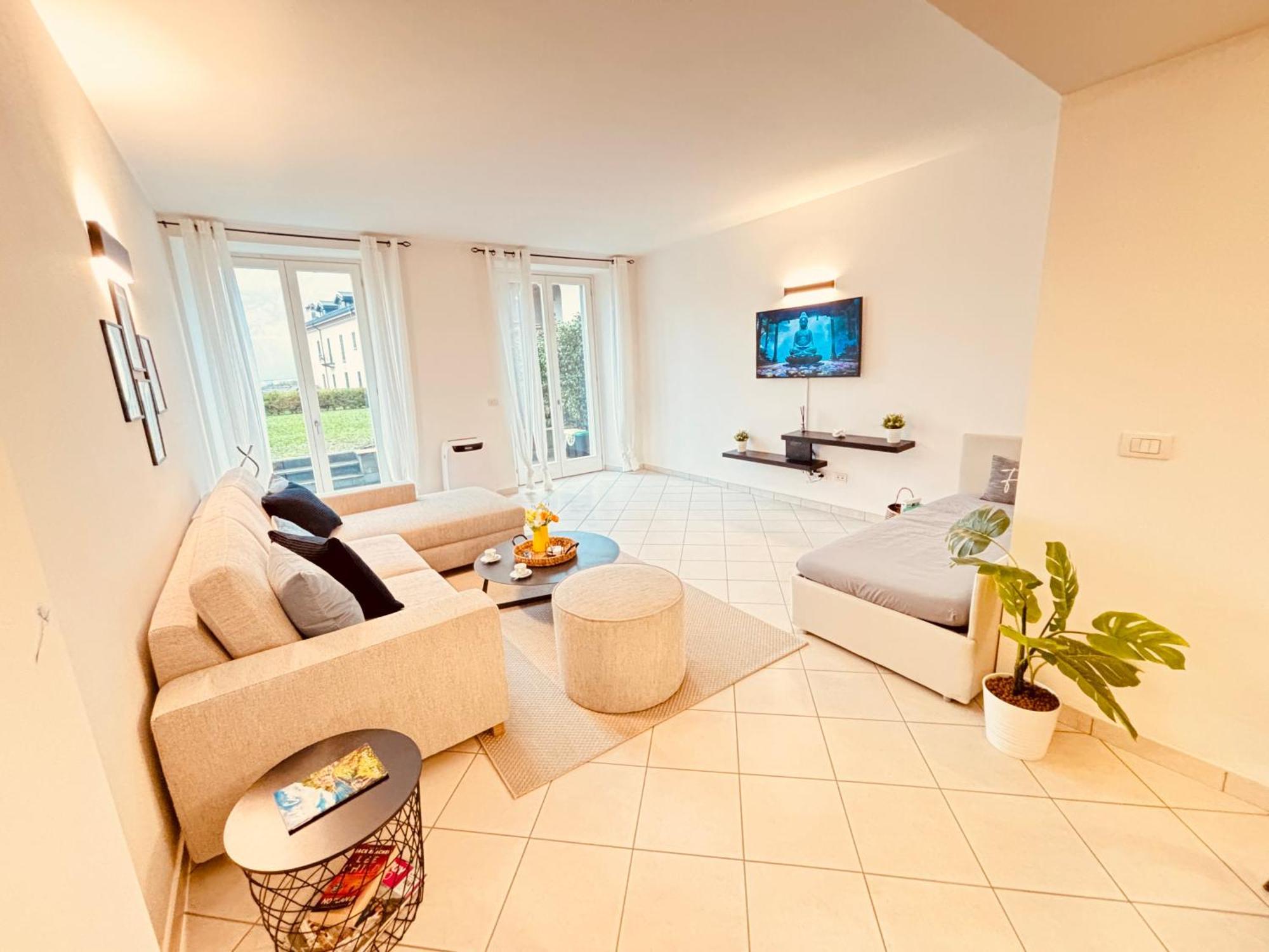 Lago Villa Zen - Apartment With Jacuzzi, Panoramic Views Lenno Exterior photo